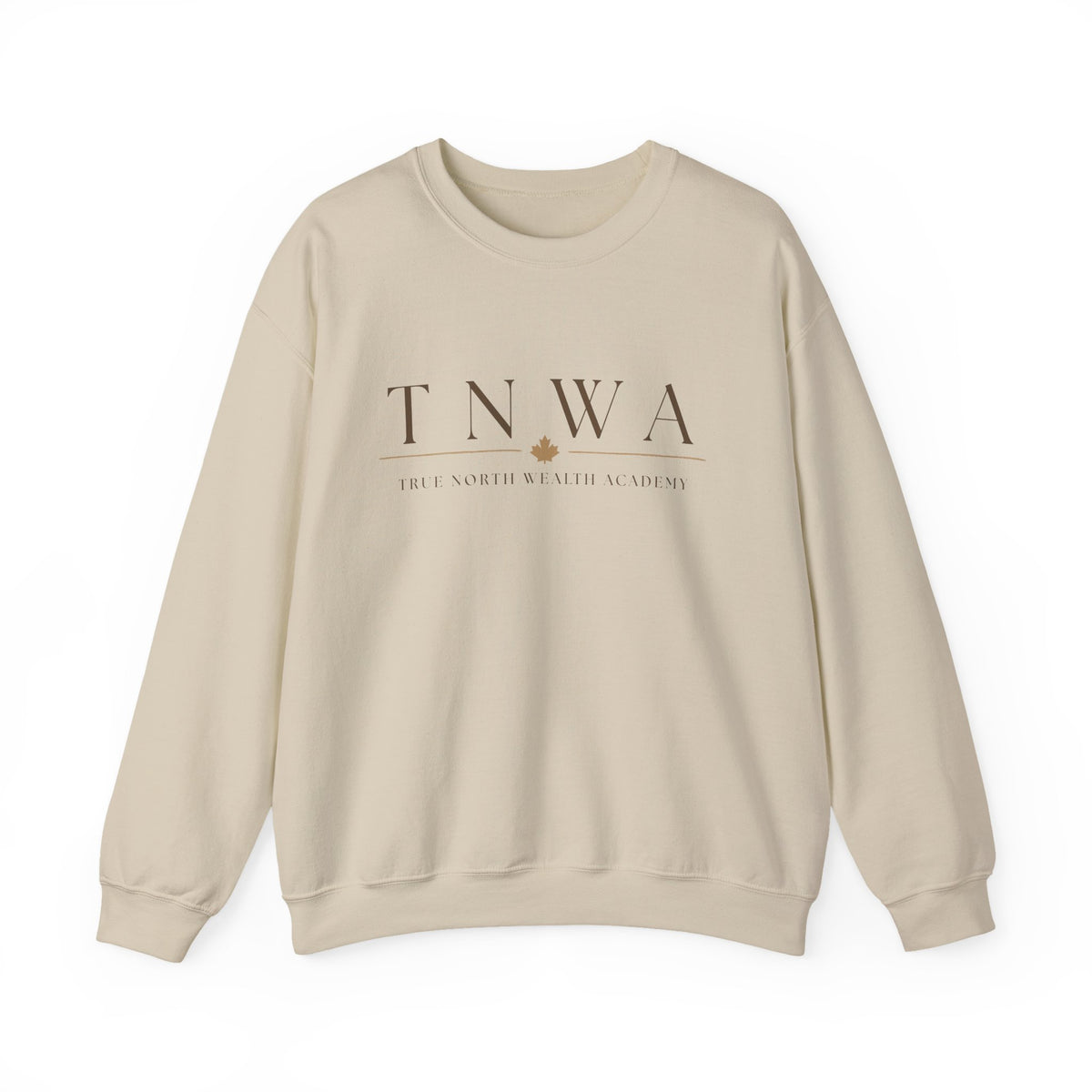 TNWA Crewneck Sweatshirt – Minimalist Maple Logo Pullover