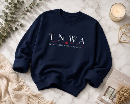 TNWA Crewneck Sweatshirt – Minimal Heart Logo Pullover