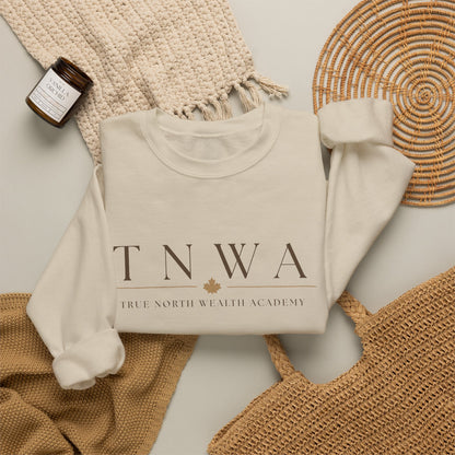 TNWA Crewneck Sweatshirt – Minimalist Maple Logo Pullover