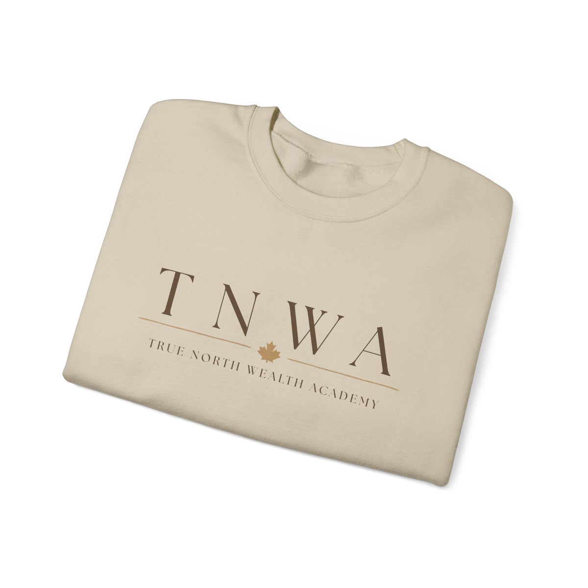 TNWA Crewneck Sweatshirt – Minimalist Maple Logo Pullover
