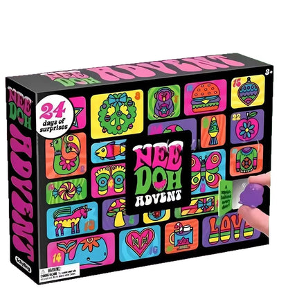 Christmas Advent Calendar Gift Box, 24‑Day Surprise Mini Squishy Fidget Toys🎄
